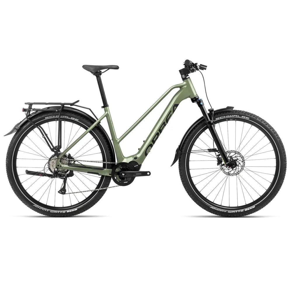 2024 Orbea Kemen Mid Suv 40 Electric Hybrid Bike in Urban Green