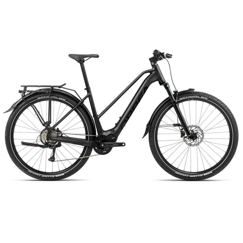 2024 Orbea Kemen Mid Suv 40 Electric Hybrid Bike in Metallic Black