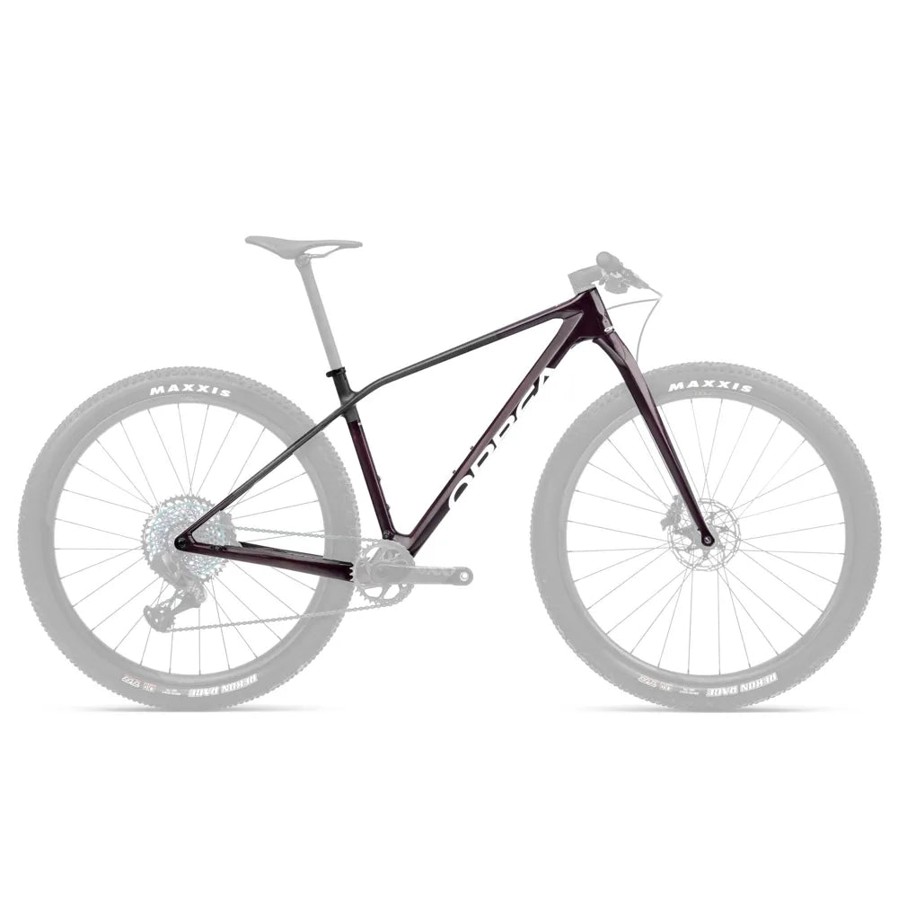 2024 Orbea Alma Omx and Spirit Fork Carbon Mountain Bike Frame in Red