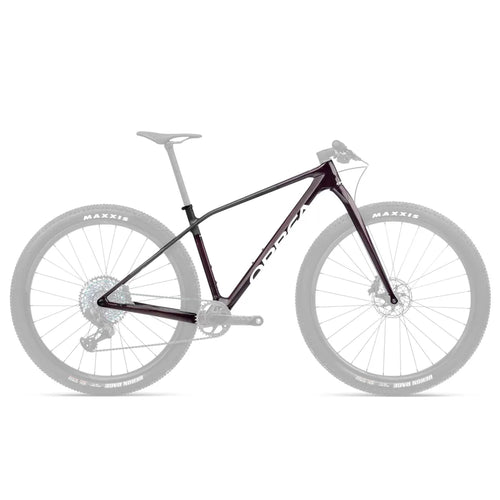 2024 Orbea Alma Omx and Spirit Fork Carbon Mountain Bike Frame in Red