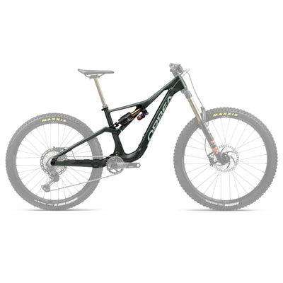 2024 Orbea Rallon+X2 2pos Mountain Bike Frameset in Forest Green