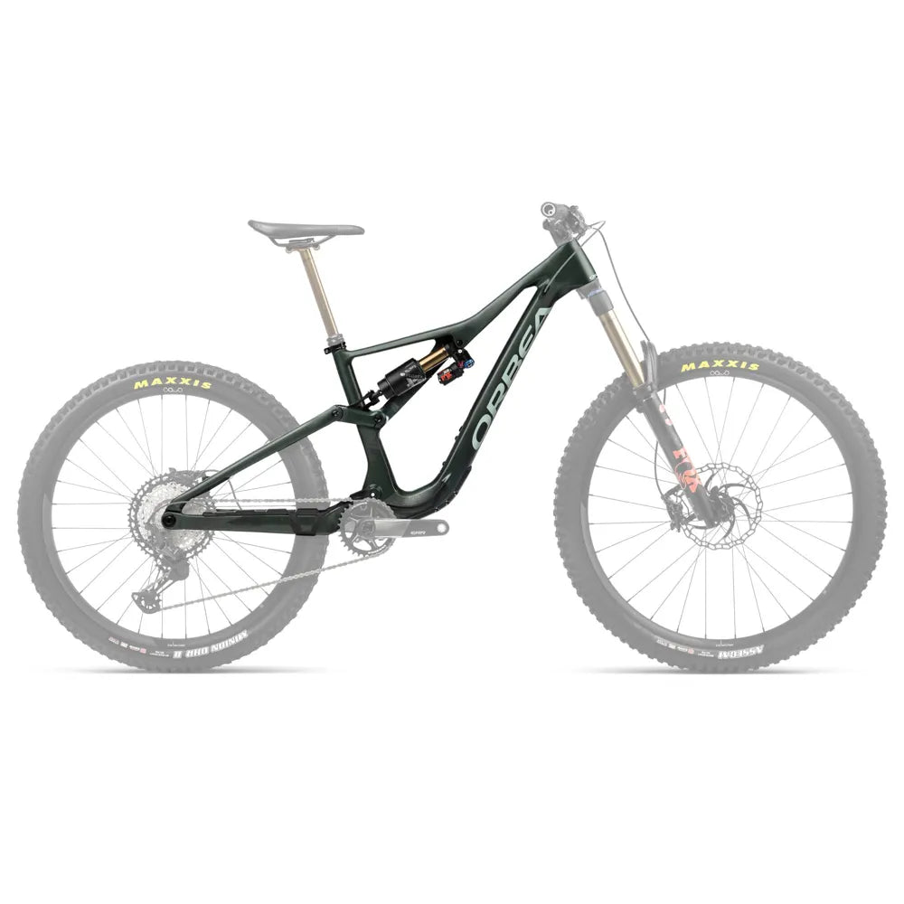 2024 Orbea Rallon+X2 2pos Mountain Bike Frameset in Forest Green