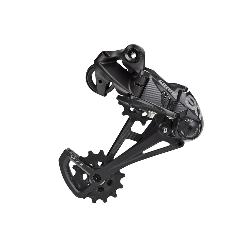 SRAM Rear Derailleur EX1 1x8 Speed Long Cage Black (Max 48t): BLACK 8SPD LONG