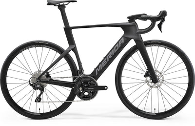 2027 Merida Reacto 4000 Carbon Road Bike in Silk Black (Gunmetal Grey)