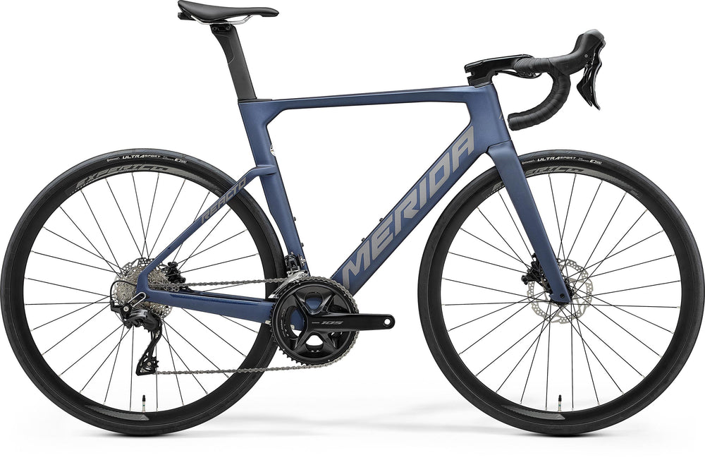 2025 Merida Reacto 4000 Road Bike in Blue