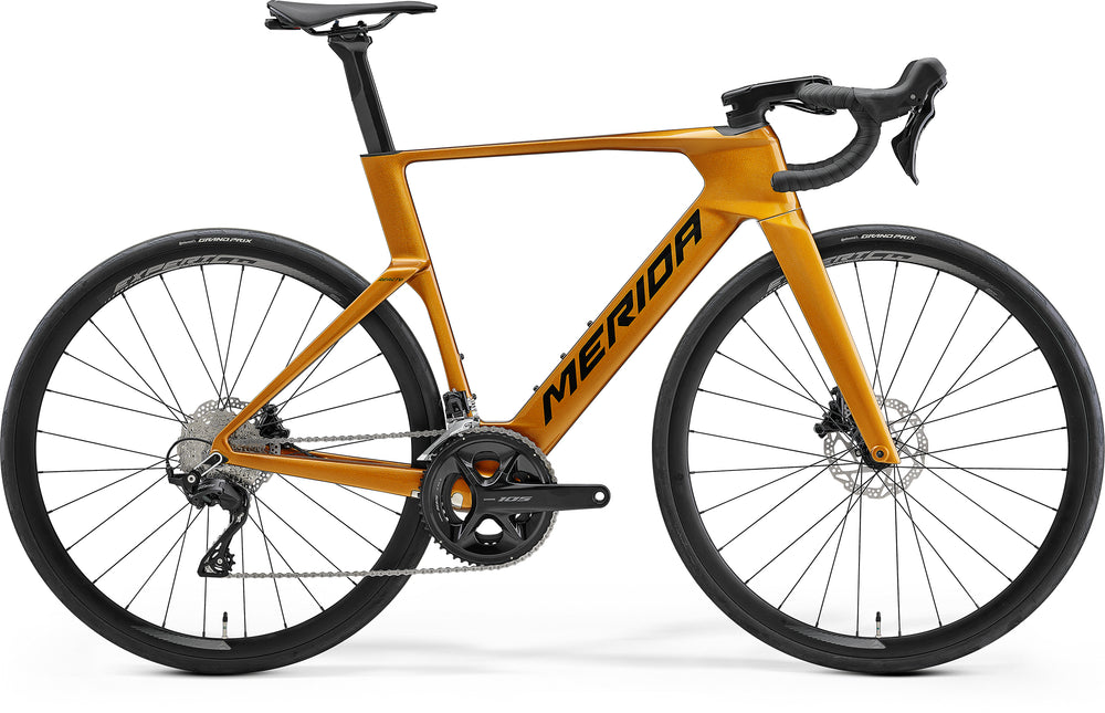 2027 Merida Reacto 4000 Road Bike In Mineral Gold