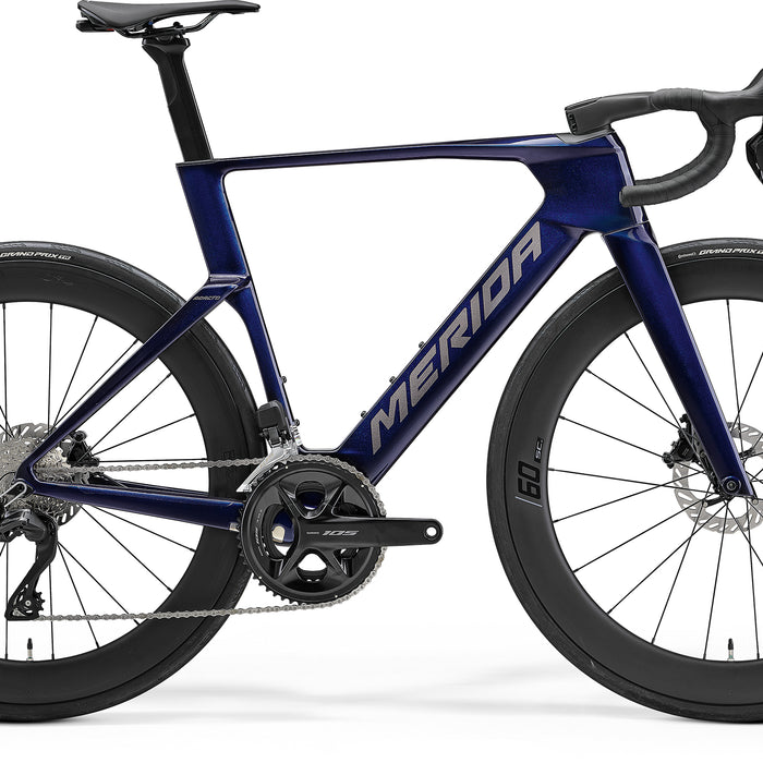 2027 Merida Reacto 6000 Carbon Road Bike in Starfield Purple (Slate Grey)