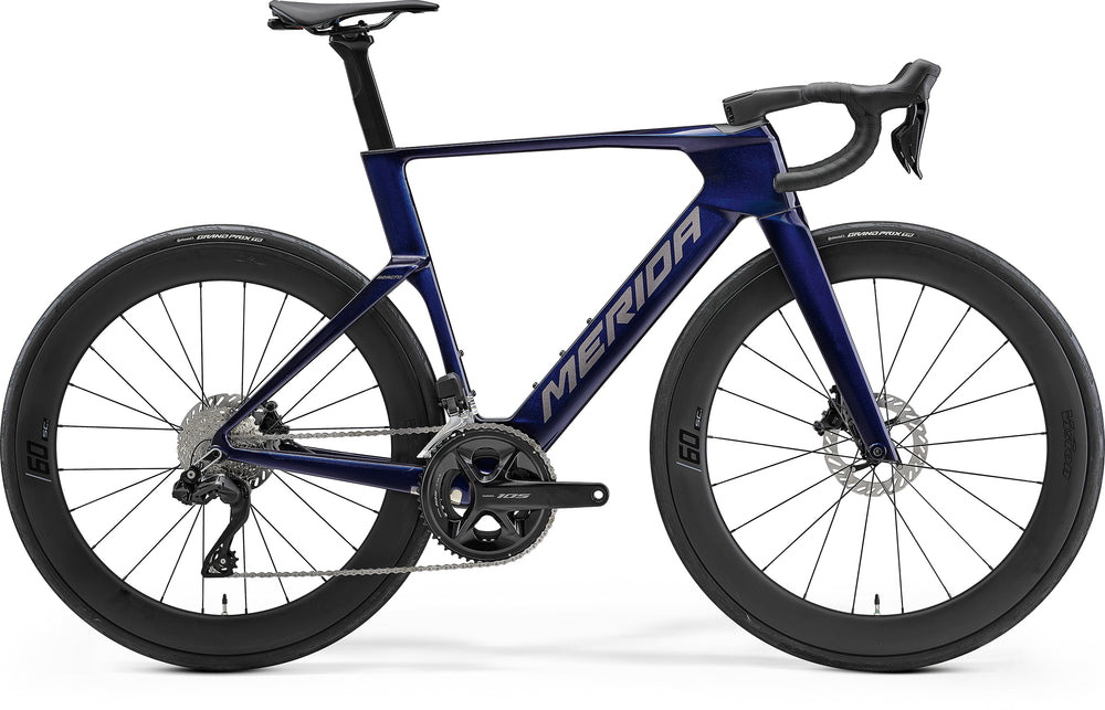 2027 Merida Reacto 6000 Carbon Road Bike in Starfield Purple (Slate Grey)