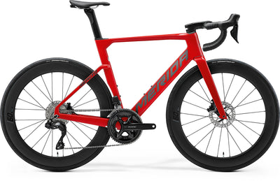 2026 Merida Reacto 6000 Road Bike in Dark Race Red