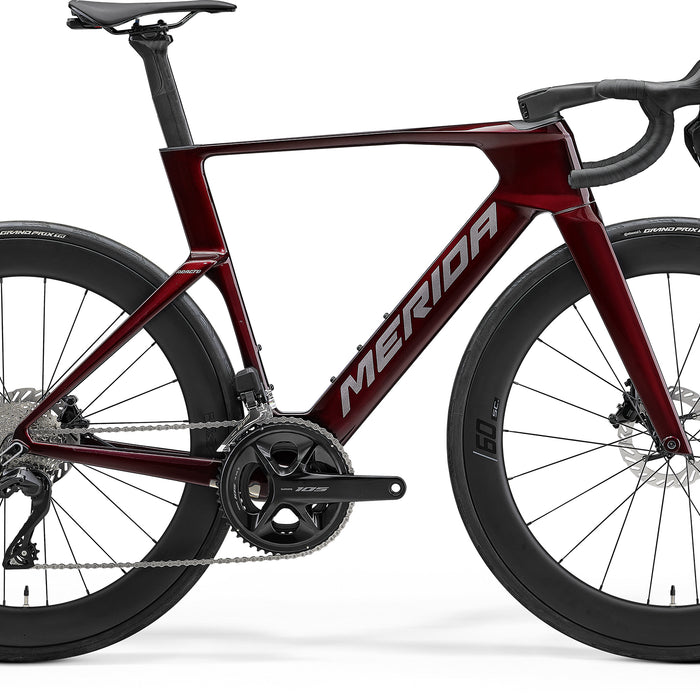 2027 Merida Reacto 6000 Road Bike In Passion Red
