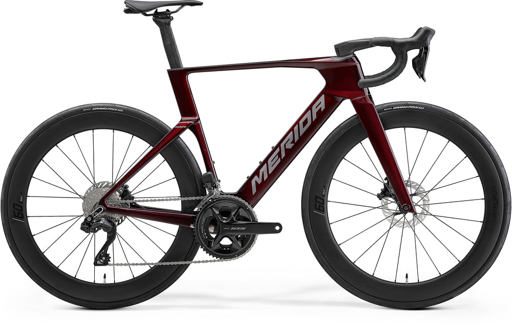 2027 Merida Reacto 6000 Road Bike In Passion Red
