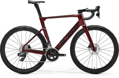 2024 Merida Reacto 7000 Road Bike in Red