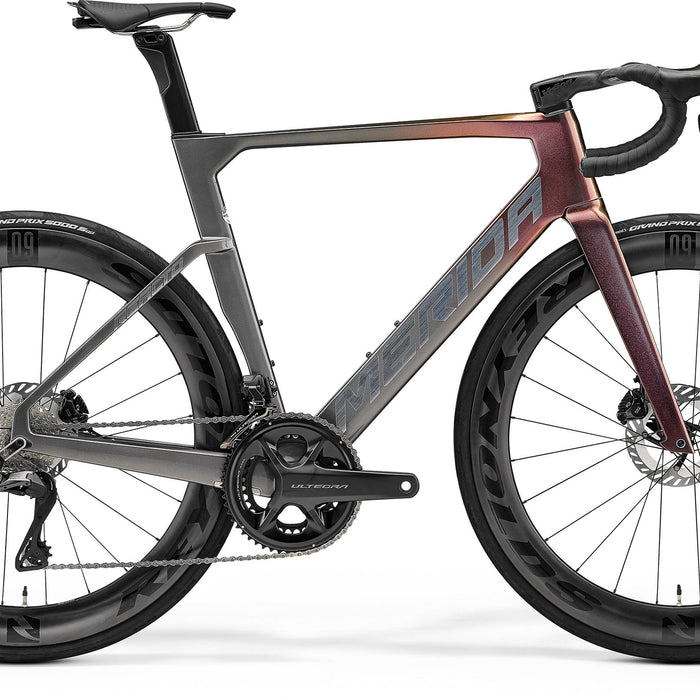 2026 Merida Reacto 8000 Road Bike in Rainbow