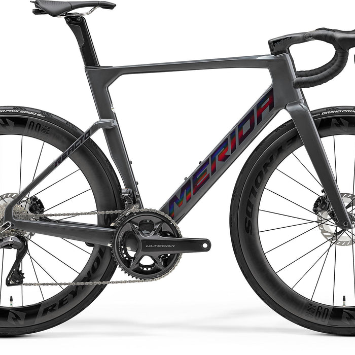 2025 Merida Reacto 9000 Road Bike in Grey