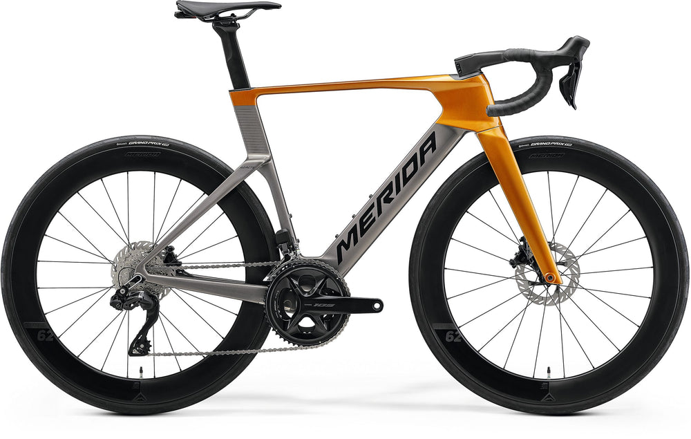 2027 Merida Reacto Limited Road Bike In Slate Grey