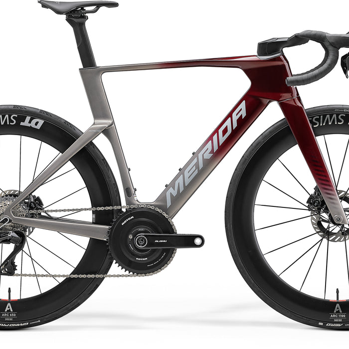 2027 Merida Reacto One Carbon Road Bike in Passion Red