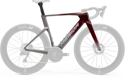 2027 Merida Reacto One Road Frameset In Passion Red