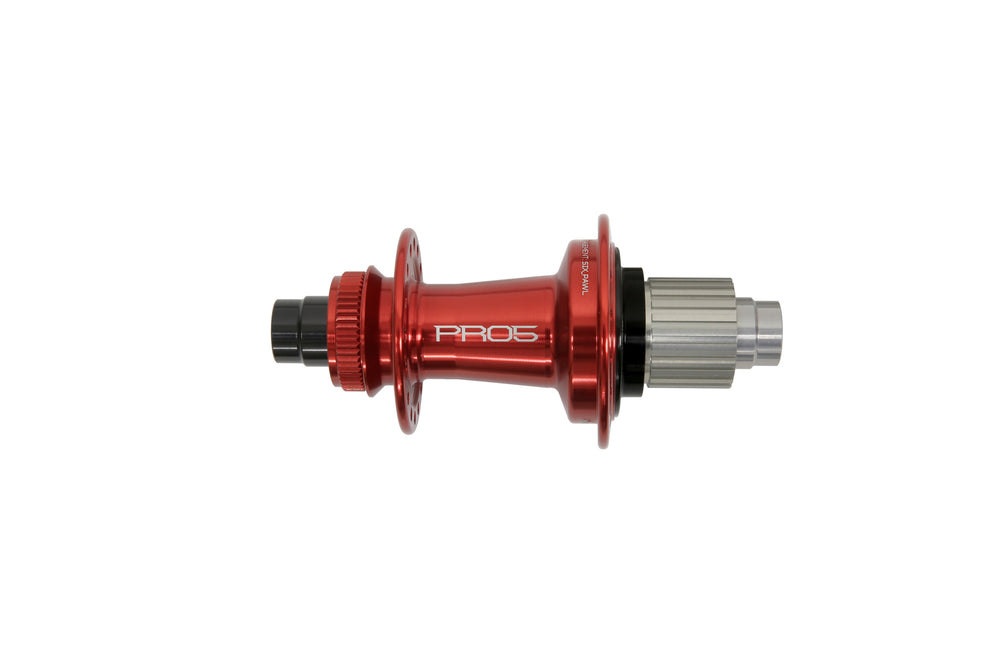 Hope Pro 5 Rear Centre Lock 36H - 148 x 12mm - Red
