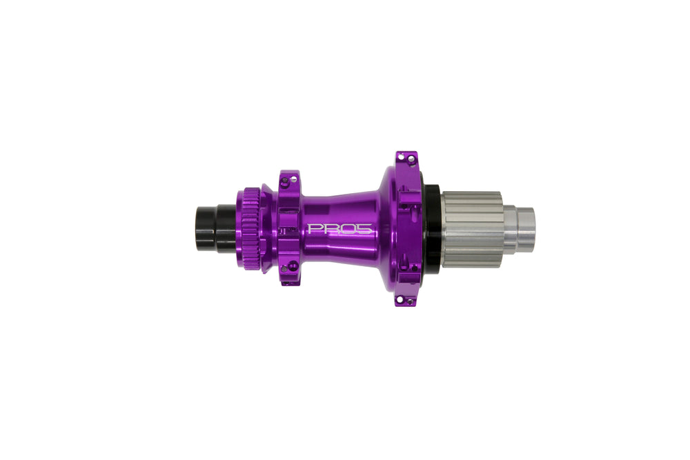 Hope Pro 5 Rear Centre Lock S/Pull 24H - 142 x 12mm - Purple