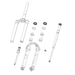 SRAM RockShox Spare - Front Suspension Internals Right Compression Damper MotionControl, Crown Includes Knob and Screw) - Revelation RC A1(2018+)