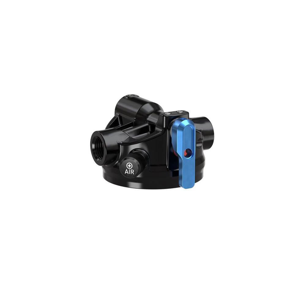 SRAM RockShox Spare - Rear Shock Eyelet Assembly - (Includes Anodized Eyelet, Air Valve And Cap, Controls, Shaft O-Rings) Trunnion - Sidluxe A1 (2021