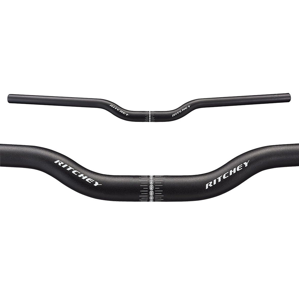 Ritchey RL1 Rizer MTB Handlebar: BB BLACK 25.4 X 670MM X 30MM