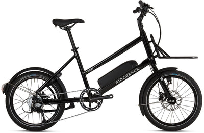 Ridgeback Errand Electric Hybrid Bike in Black