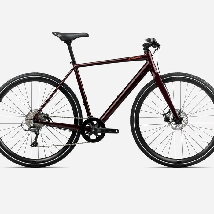 2025 Orbea Vector 35 Hybrid Bike in Red