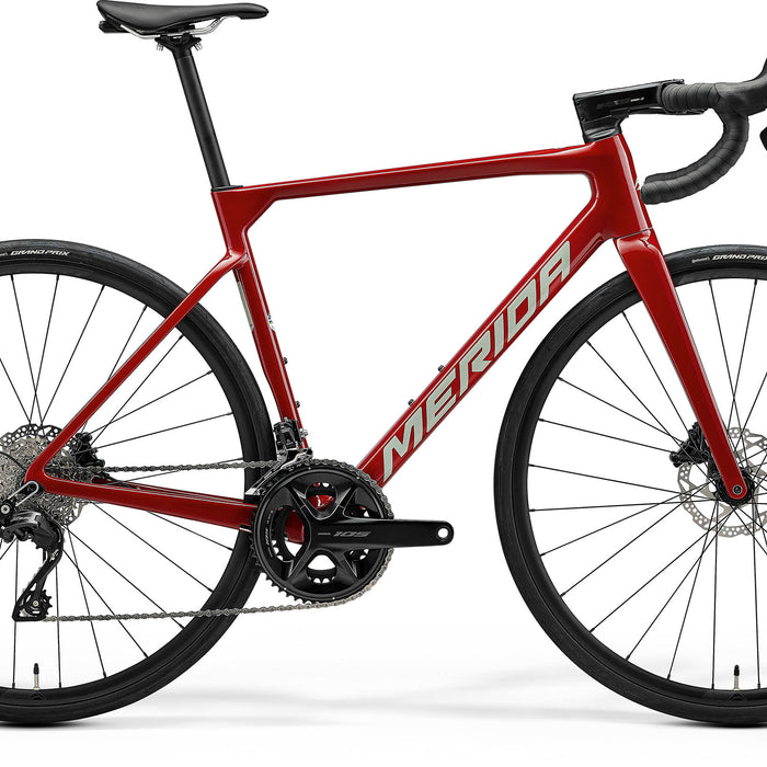 2026 Merida Scultura 4000 Road Bike in Heritage Red