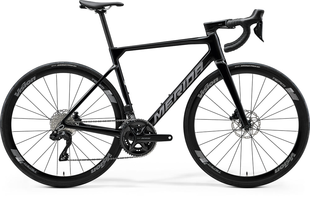 2027 Merida Scultura 5000 Road Bike In Metallic Black