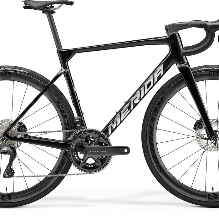 2027 Merida Scultura 8000 Road Bike In Metallic Black