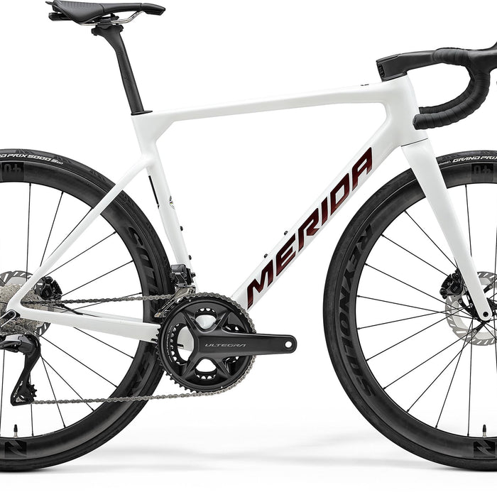 2025 Merida Scultura 8000 Road Bike in White