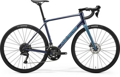 2026 Merida Scultura Endurance 200 Road Bike in Mountain Dust Blue
