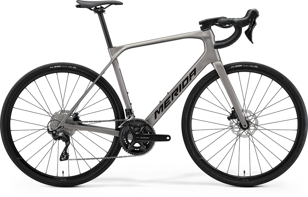 2027 Merida Scultura Endurance 4000 Road Bike In Warm Slate Grey