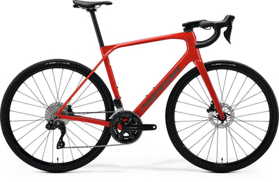 2026 Merida Scultura Endurance 6000 Road Bike in Dark Race Red