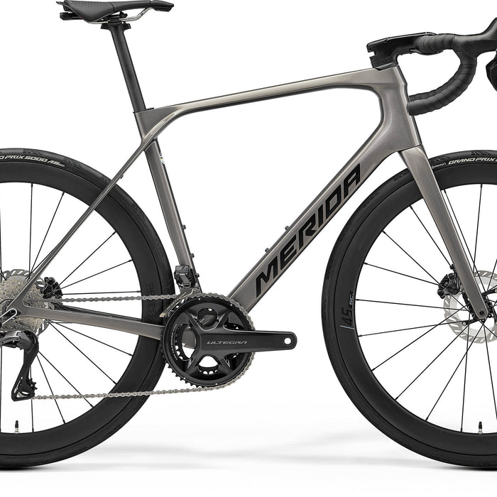 2026 Merida Scultura Endurance 8000 Road Bike in Warm Slate Grey