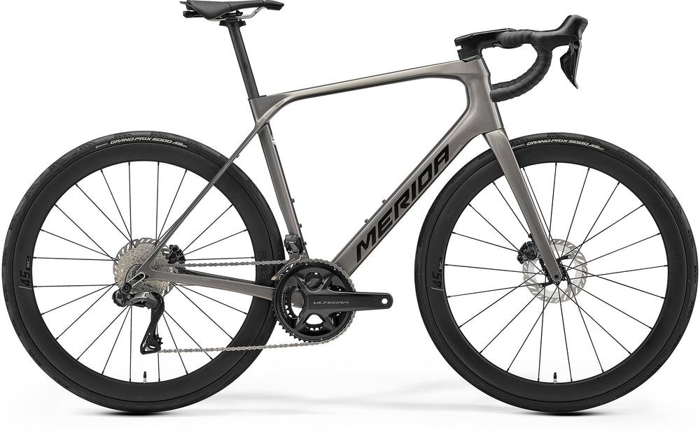 2027 Merida Scultura Endurance 8000 Road Bike In Warm Slate Grey