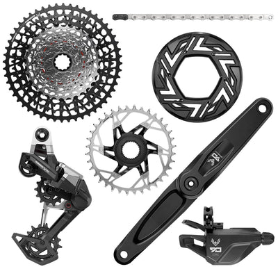 SRAM Eagle 90 Groupset EMTB BOSCH (RD, Single Click Trigger wClamp, FC Eagle 90 wCap, CR T-Type 36T, Clip-on Guard, GX T-Type chain 126l, CS XS-1275 