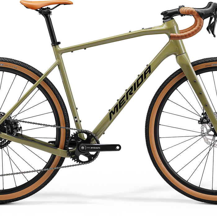 2026 Merida Silex 200 Gravel Bike in Low Key Green