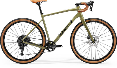 2026 Merida Silex 200 Gravel Bike in Low Key Green
