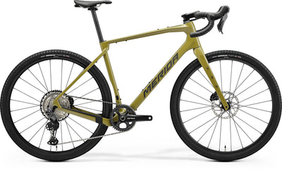 2026 Merida Silex 7000 Carbon Gravel Bike in Low Key Green