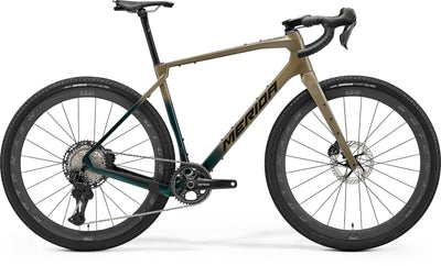 2026 Merida Silex 9000 Gravel Bike in Halo Green Fade
