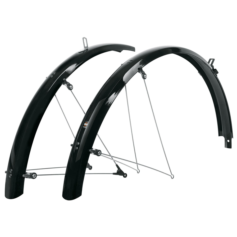 SKS Bluemels 26 Mudguard Set: BLACK 26 53mm
