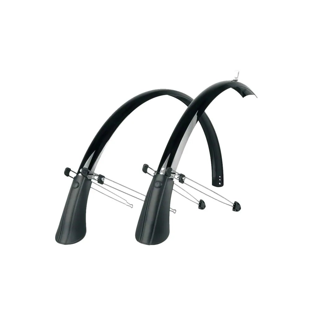 SKS Commuter 700c Mudguard Set with Spoiler in Black