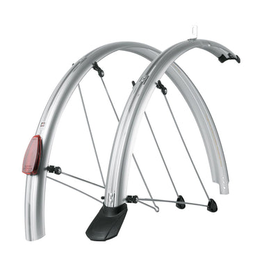 SKS Hybrid Silver 700c Chromoplastic