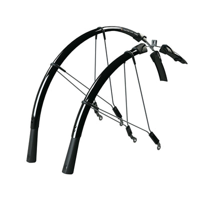 SKS Raceblade Long Mudguard Set In Black