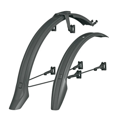 SKS Veloflexx Bike Mudguard Set in Black
