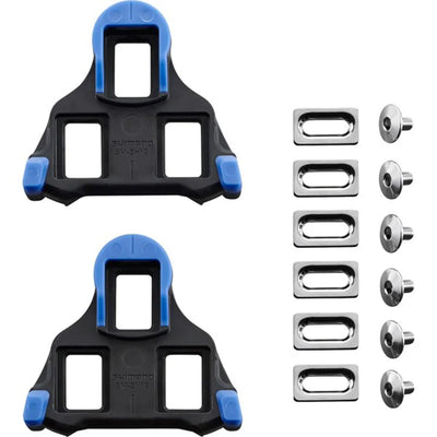 Shimano SM-SH12 SPD SL Blue Cleats 