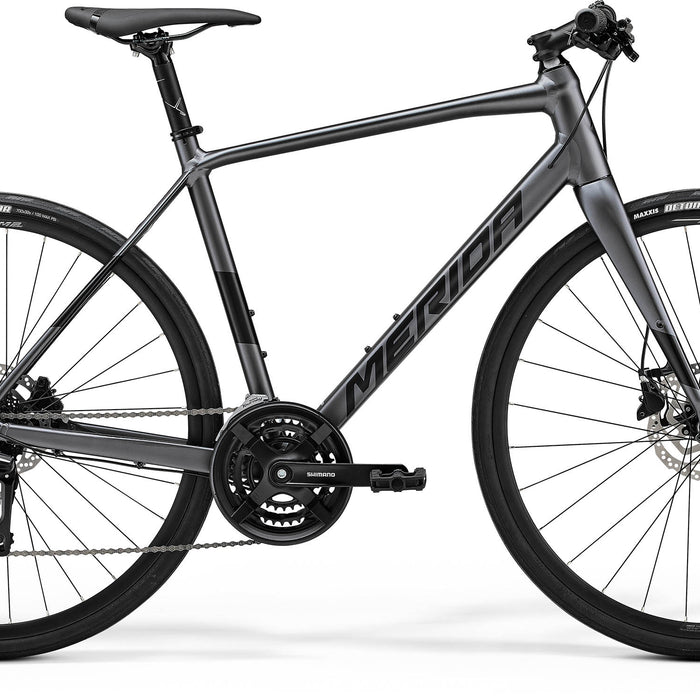 2024 Merida Speeder 100 Hybrid Bike in Grey