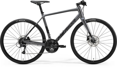 2024 Merida Speeder 100 Hybrid Bike in Grey